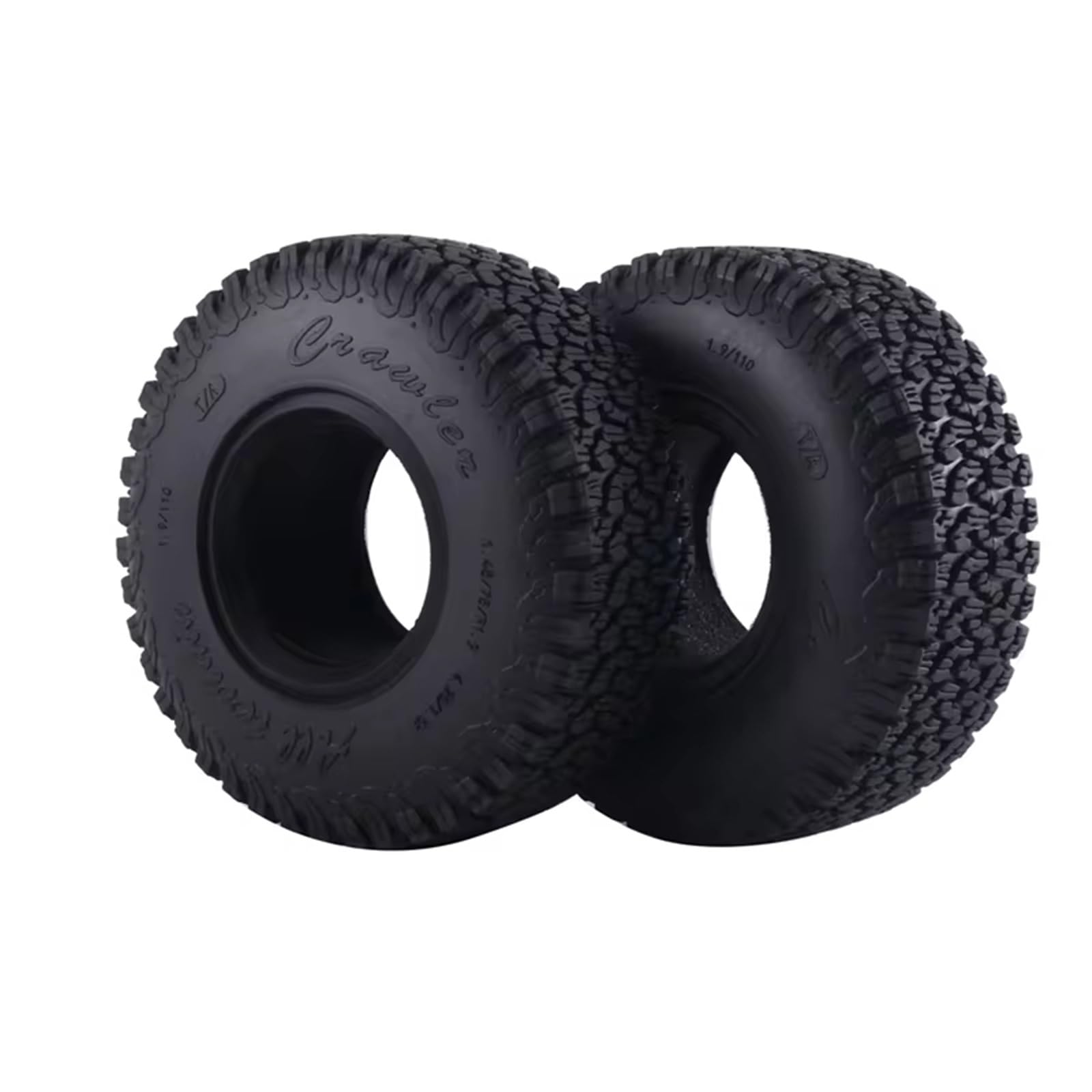 RC Neumático Coche para T/A para KM2 para KM3 para TH2 4 Uds. Neumáticos 1,9 para Camión Todoterreno Teledirigido A Escala 1/10, Barro para Terreno