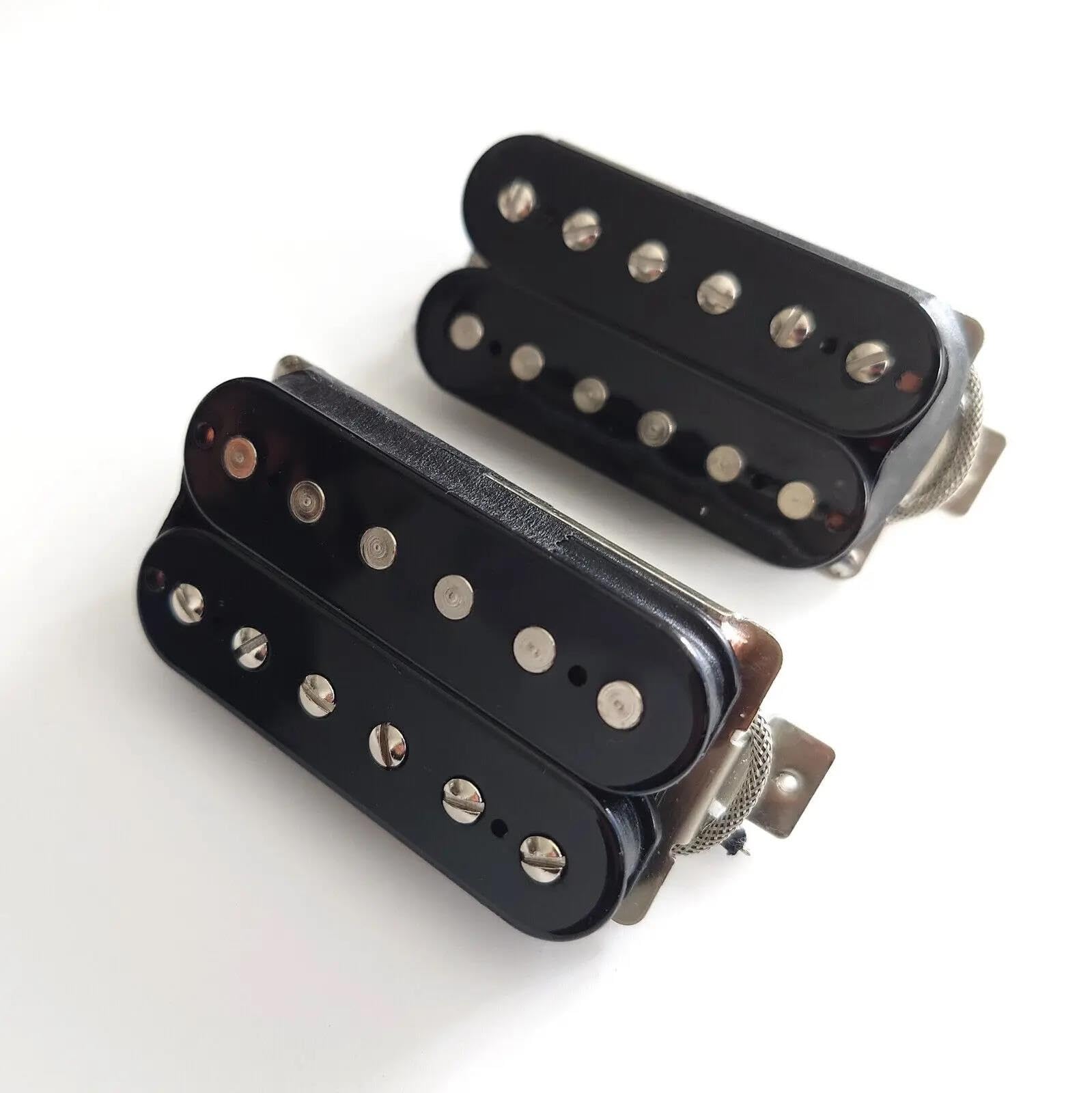 Pickup Gitary Elektrycznej Przetworniki gitarowe Humbucker Mostek/szyja do 6-strunowych części zamiennych do gitar elektrycznych LP lub ST