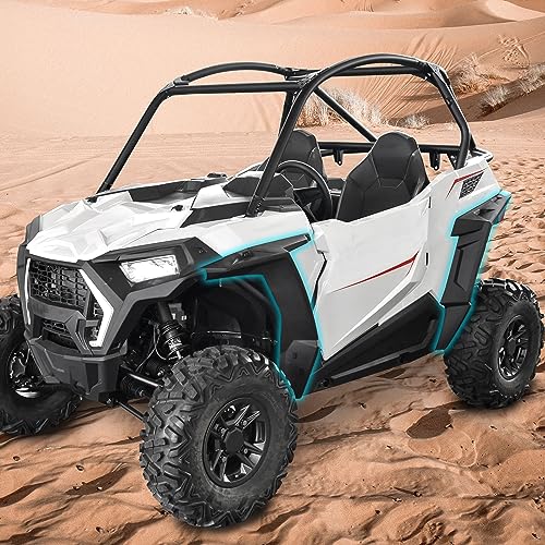 SAUTVS Kit d'élargisseurs d'aile avant et arrière pour Polaris RZR 900