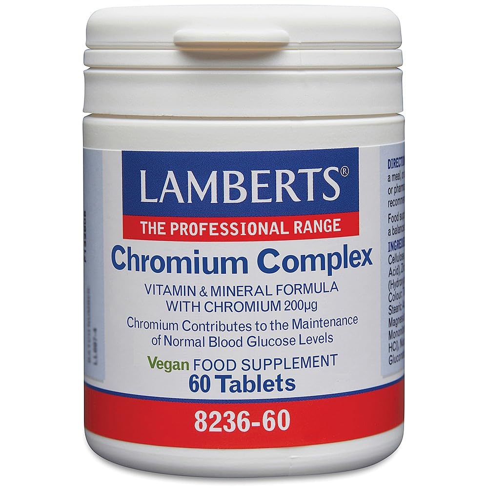 Lamberts Chromium Complex 60 Tablets