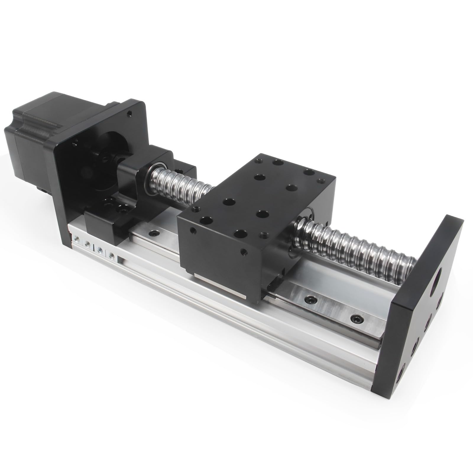 Befenybay 100mm Effective Travel Length Double Linear Rail Guide Ballscrew SFU1605