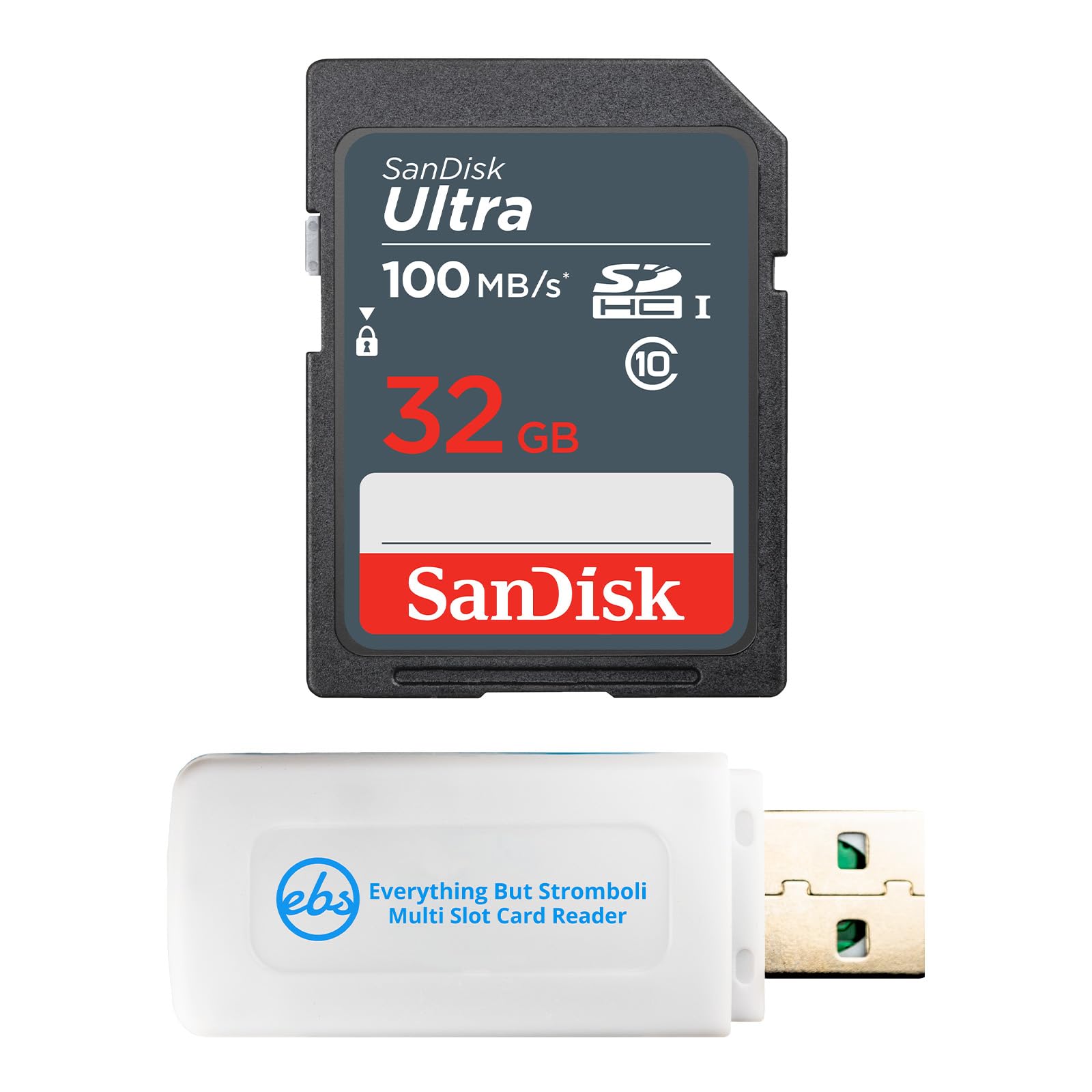 SanDisk - Scheda di memoria da 32 GB Ultra Class 10, SDSDUNR-032G-GN3IN