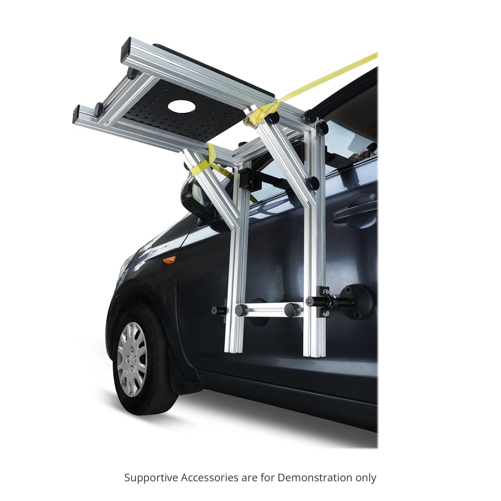 Proaim Smart Side Camera Car Mount Hostess Tray Kit. Piastra di formaggio con supporto Mitchell. Carico utile fino a 22.6kg/50lb. (CM-SSHT-01)