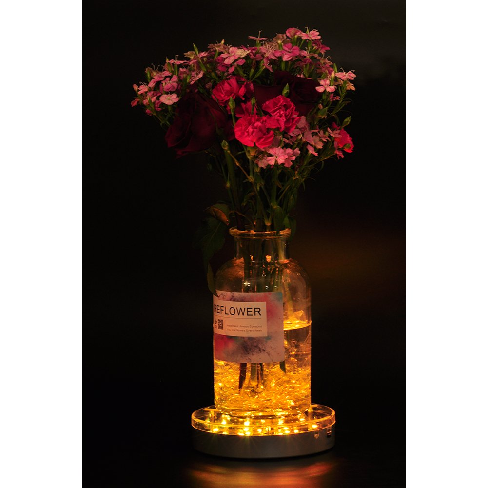 Buy Kitosun 6inch Under Vase Led Light Base Multicolors RGB LED w