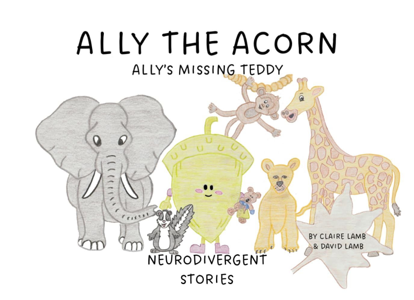 Ally the Acorn: Ally's missing support teddy, neurodivergent stories