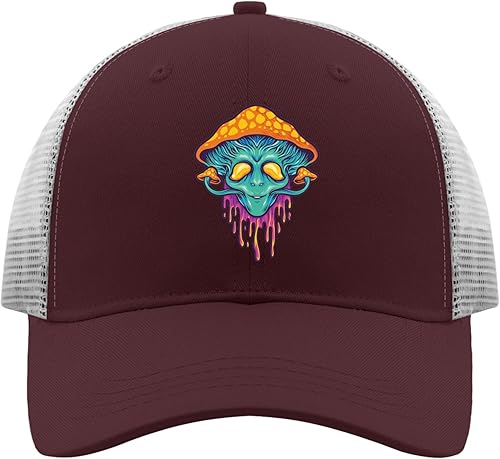 devor Gorra de béisbol con diseño de hongos mágicos para papá, sombreros para hombres, con gráficos y ajustables