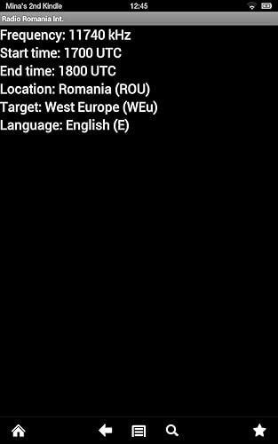 Shortwave Broadcast Schedules