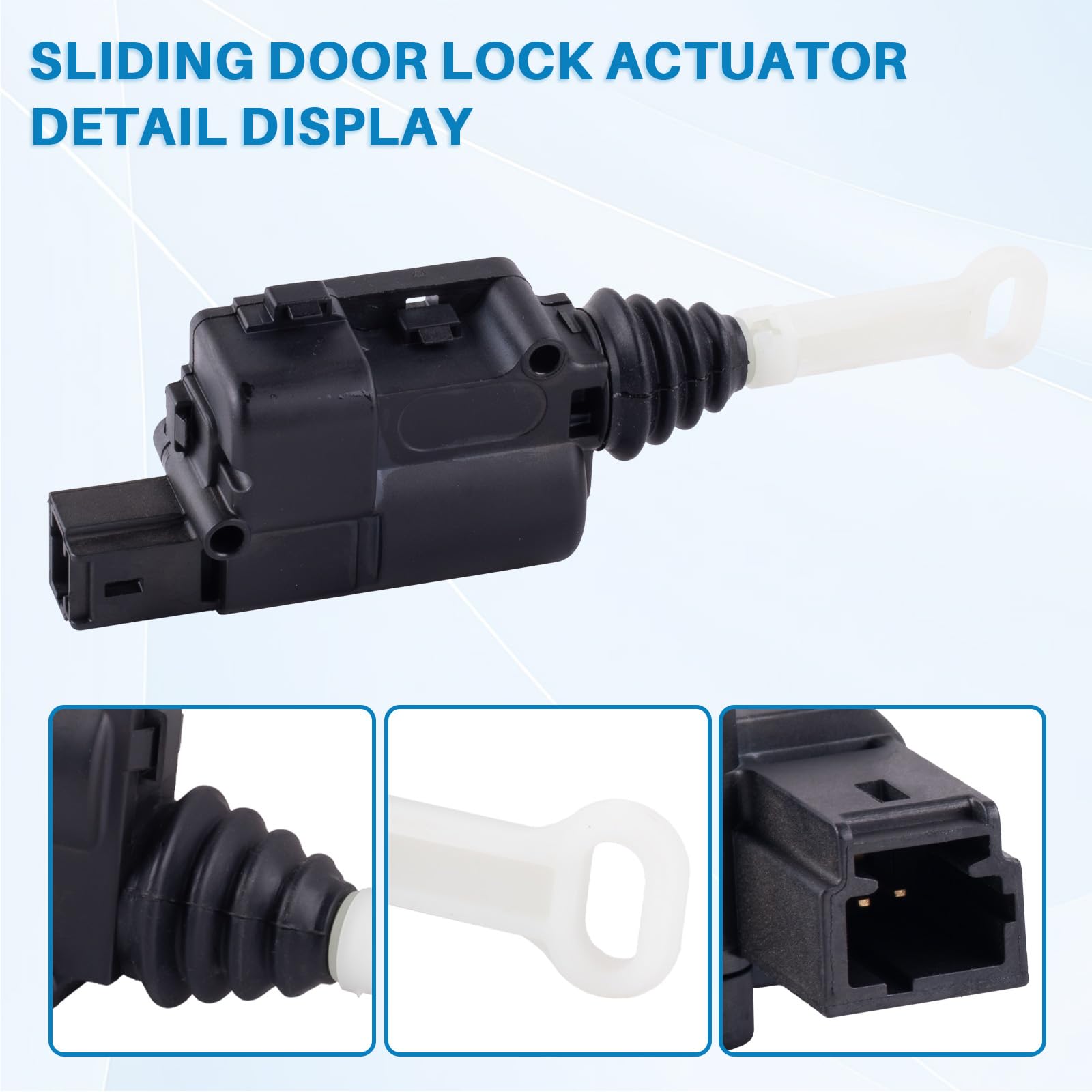 Attuatore per serratura della porta del conducente, attuatore scorrevole per porta scorrevole, ricambio per 1007 1.4 16 V 1.4 HDi 1.6 16 V 1.6 HDi numero di parte 661536 9649879580