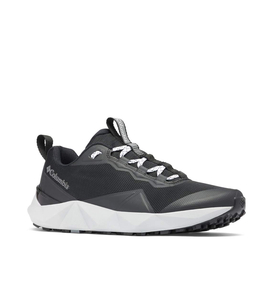 Columbia mens Facet 15 Hiking Shoe, Black/White, 13 US
