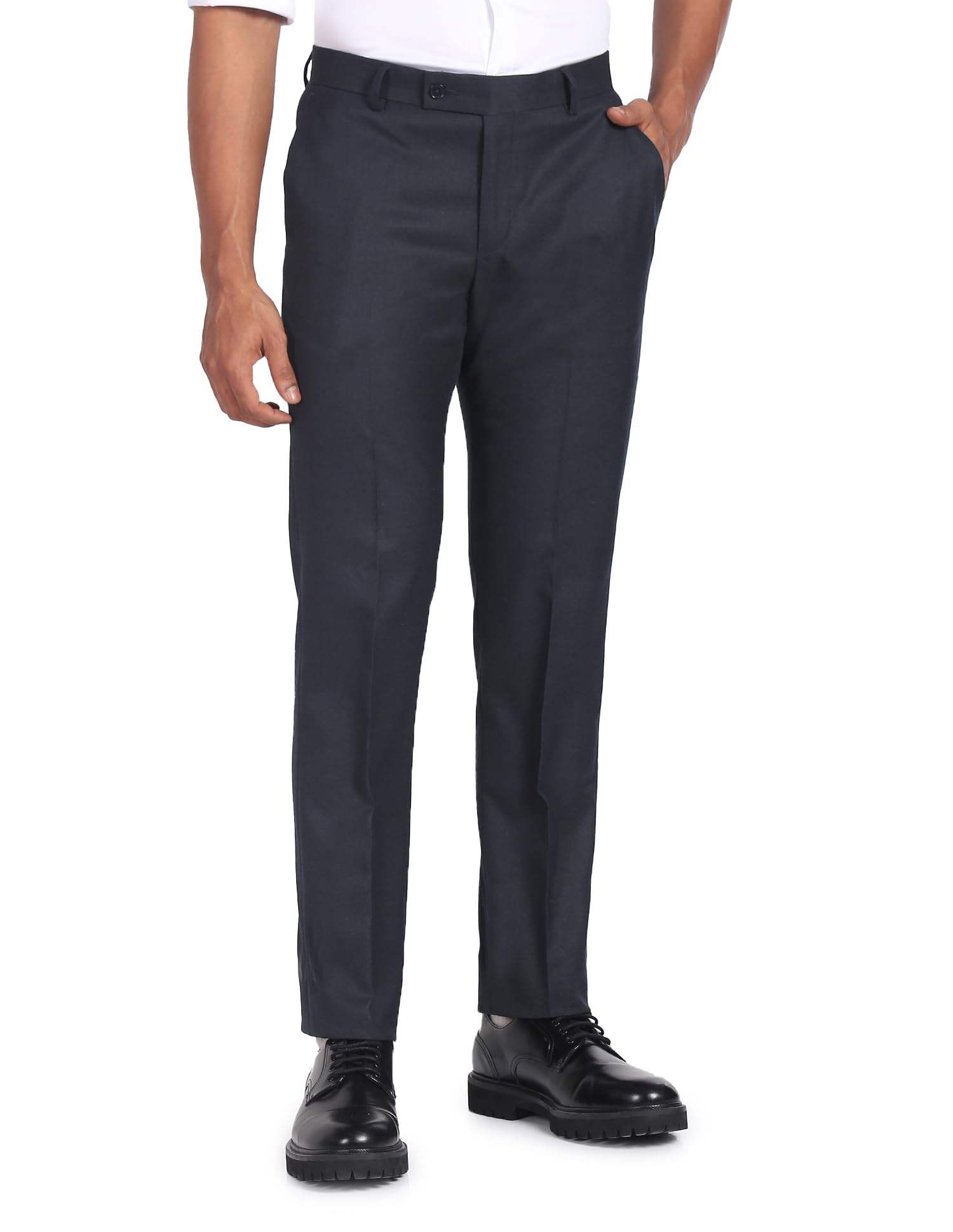 arrow Men's Mid Rise Regular Pants-picture-33