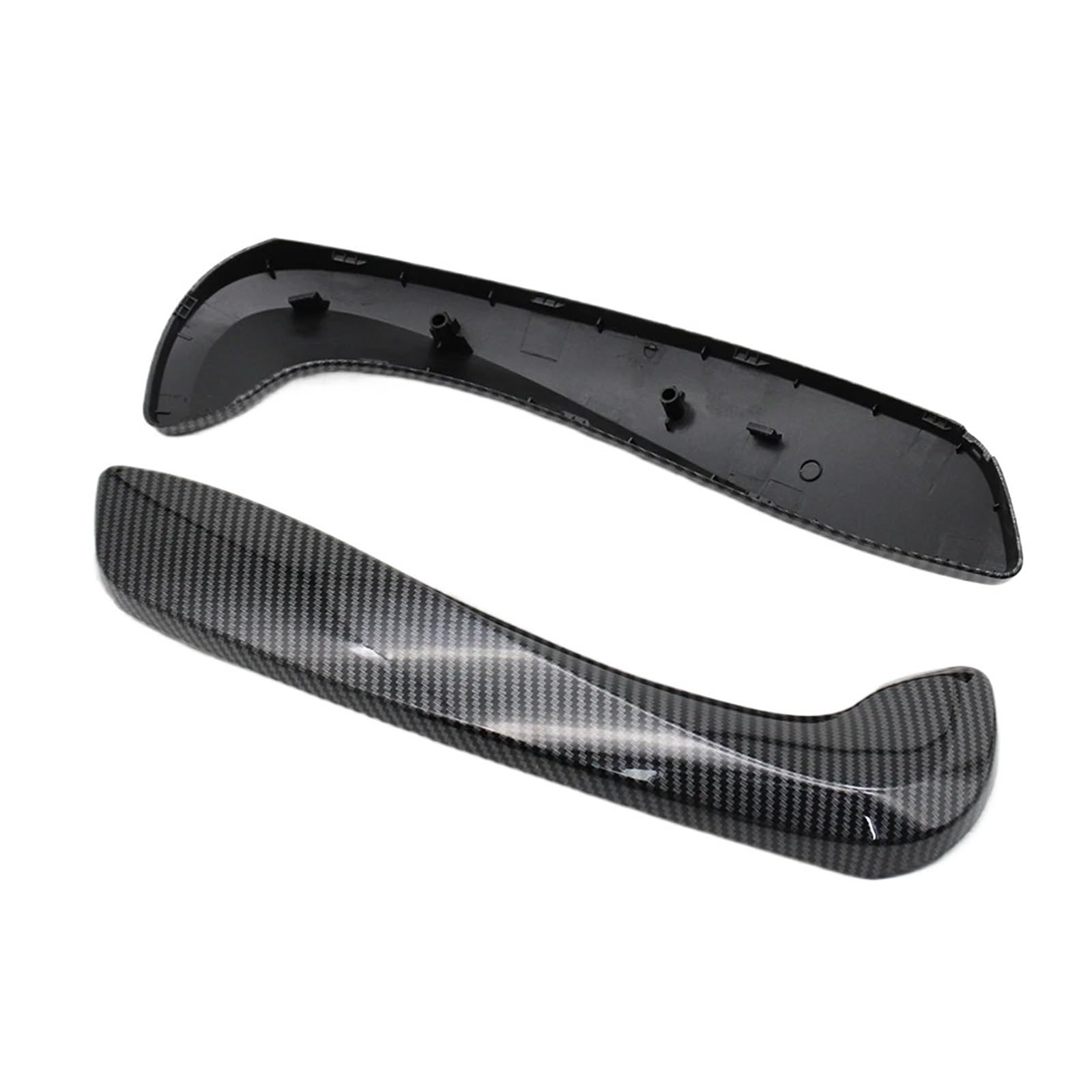 Plmnhss 8 Cabon 2 Car Inner Handle 809600015R 197012651 For Megane 3 Iii Fluence 2008-2016 Car Inner Door Handle With Cover(8 Cabon 2)