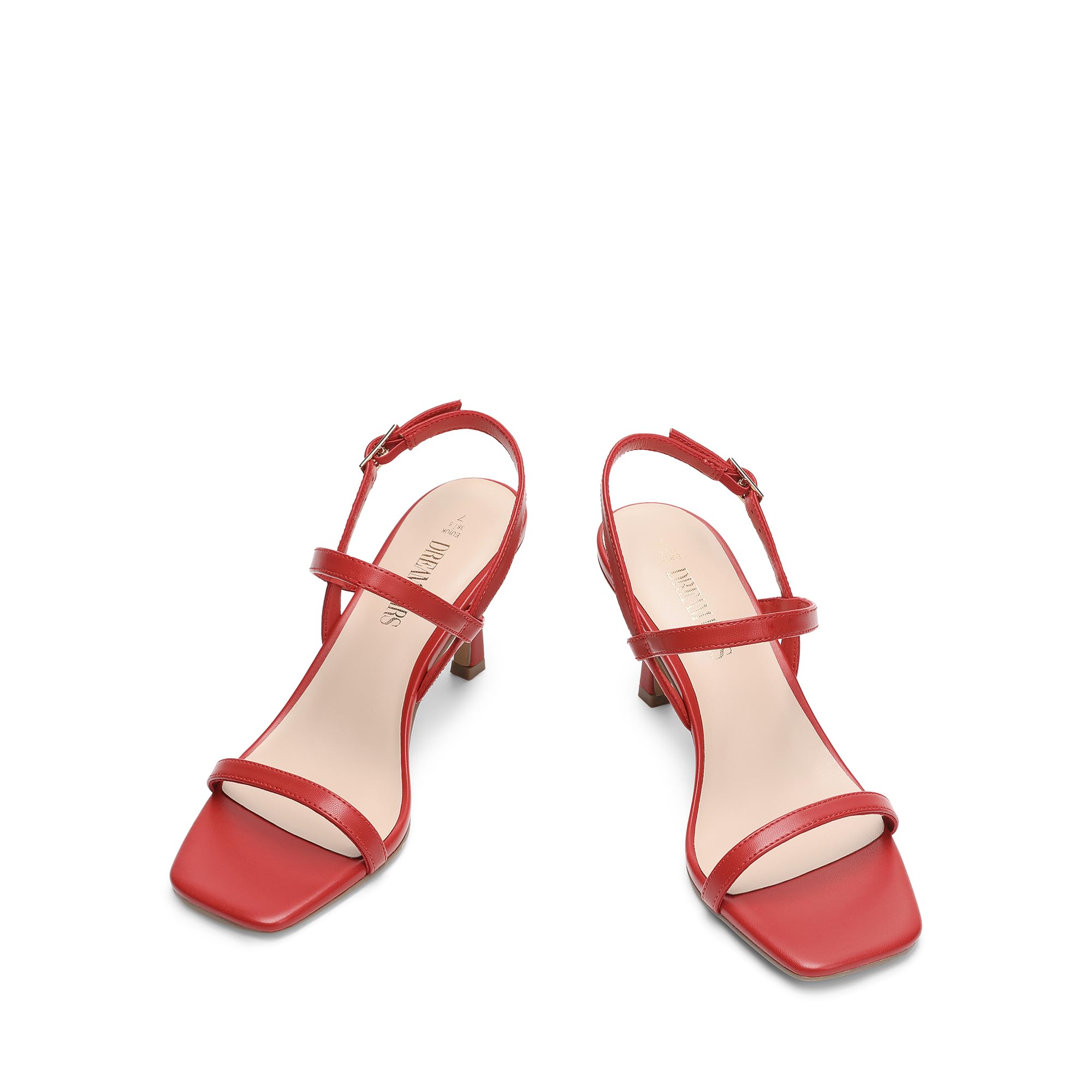 DREAM PAIRS Sdhs2452w Sandalia con talónMujer