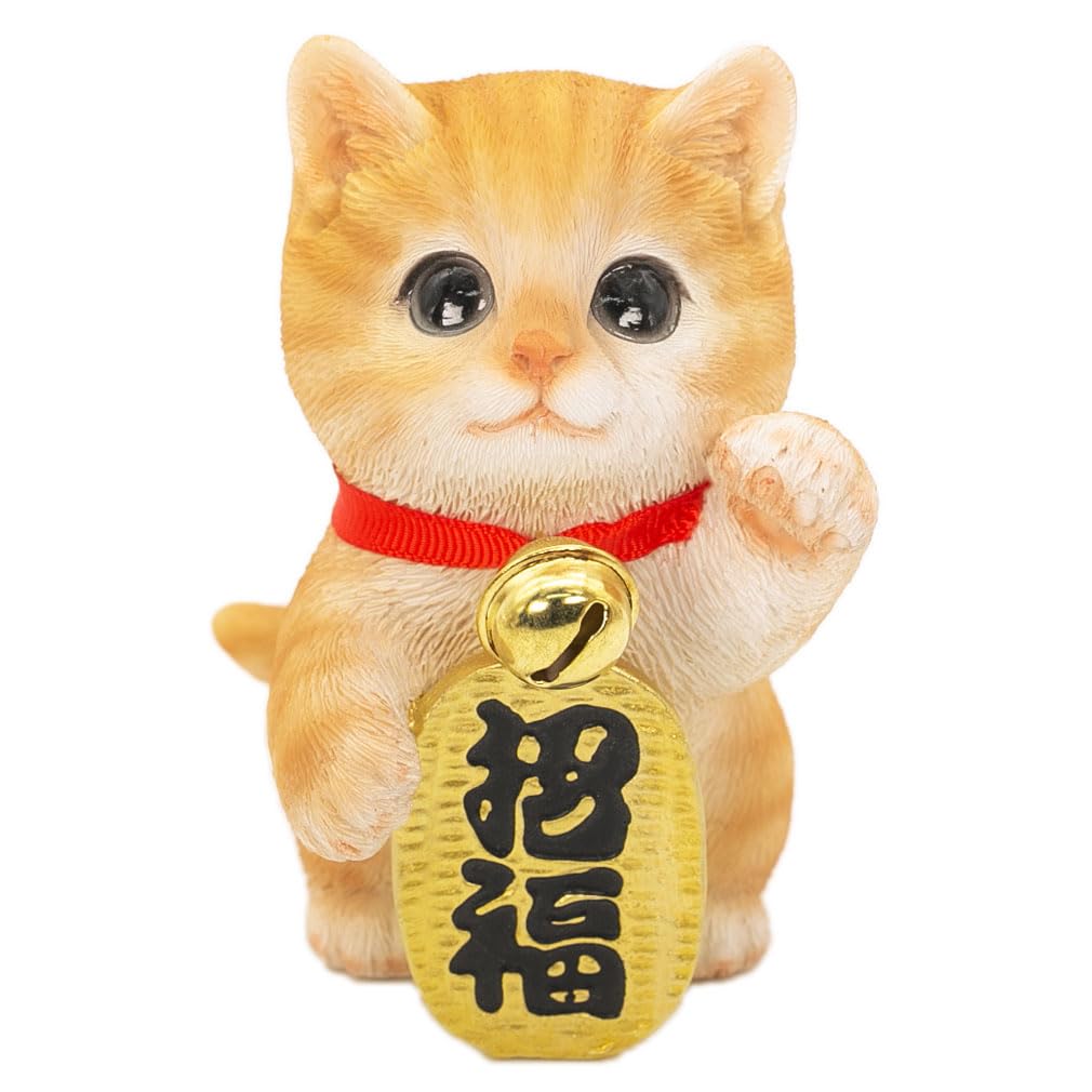 Lucky Maneki Cat Figurine – Fortune & Prosperity