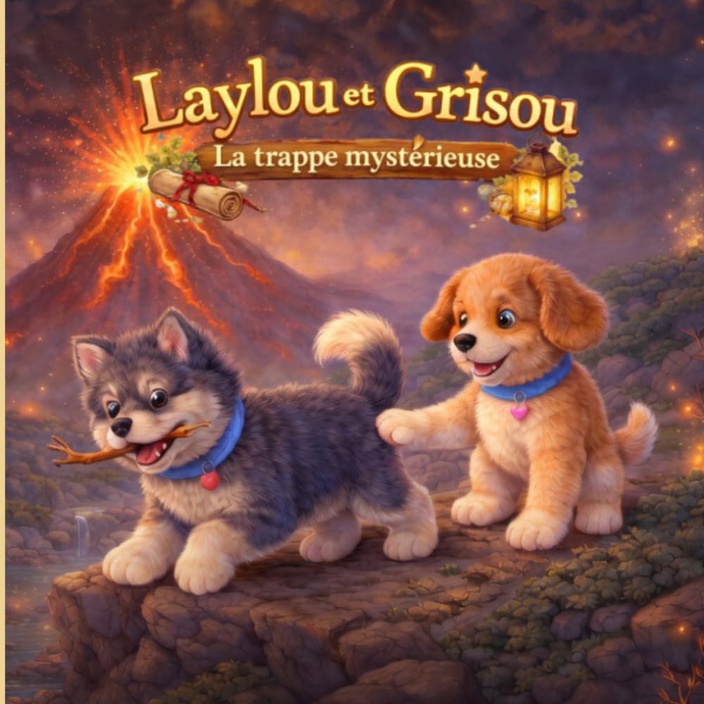 Laylou et Grisou La trappe mistérieuse : Une histoire d’amitié et d’aventure pour enfants de 4 à 7 ans (Les aventures de Laylou et Grisou)