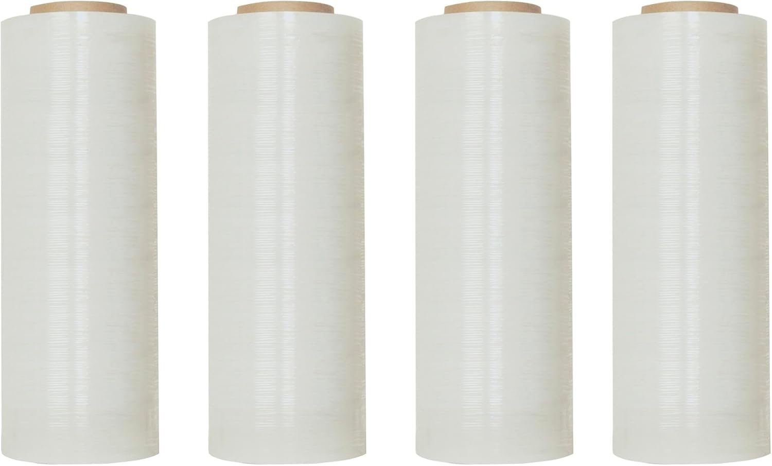 Office Depot Stretch Wrap Film, Cast, 18in. x 1500ft. Rolls, Clear, Pack of 4, 32012-OD