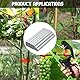 Heftklammern Bindezange, 10000 Stücke Plant Tapetool Heftklammern, 604C Garten Pflanze Binden Maschine Tape Tool Zweig Binden Nagel für Trauben, Himbeeren, Tomaten und Vining Gemüse
