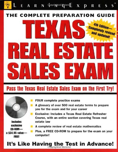Buy Texas Real Estate Sales Exam — BookShops.in
