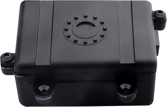RC Receiver Box for Traxxas TRX-4 RC4WD D90 D110 Axial SCX10 II 1/10 RC Crawler Replacement