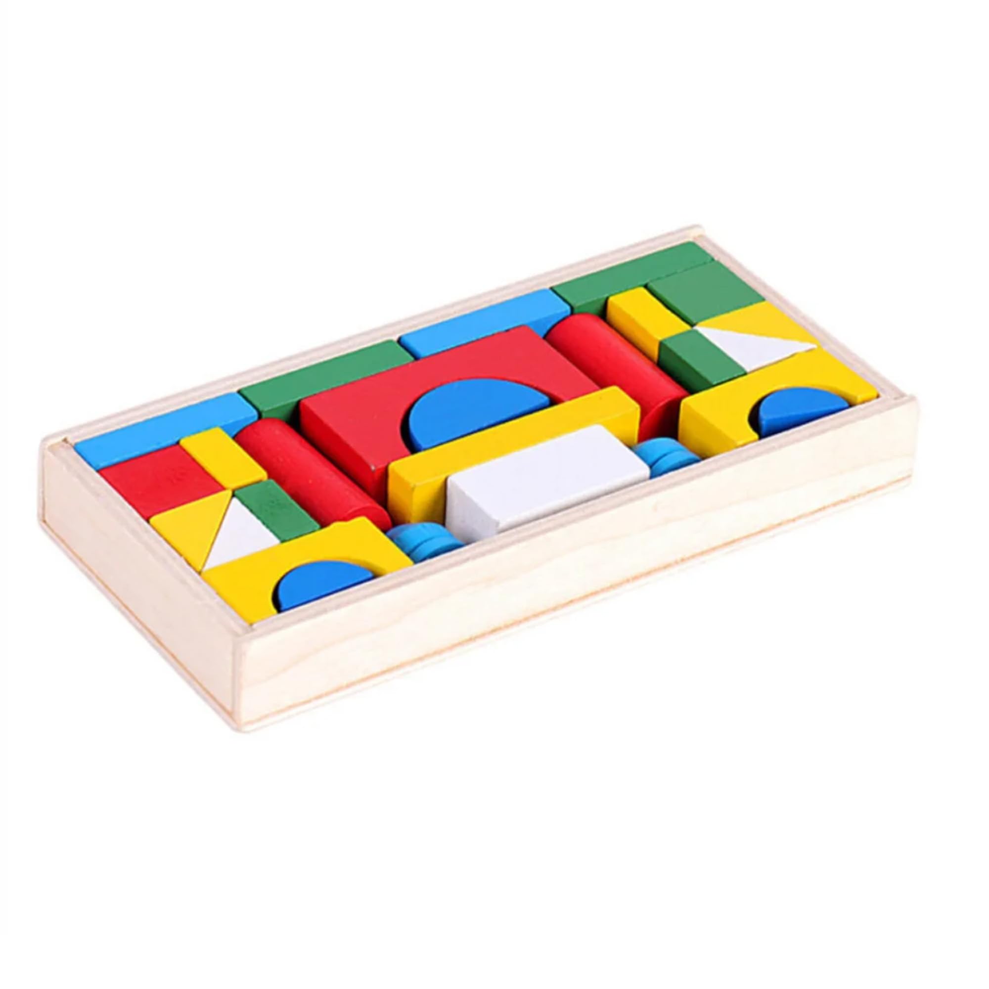 Building Blocks 26 Pcs - Eco-Friendly Wooden Building Block for Kids and Toddlers (Multicolor) (B0CTYK95BT) Amazon Price History, Amazon Price Tracker