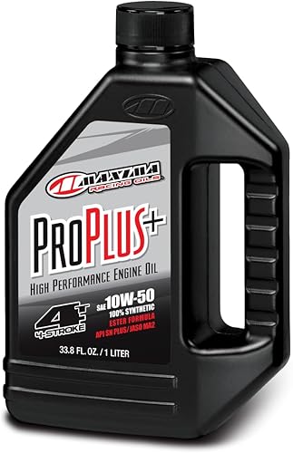 Miniatura 5 de Maxima Racing Oils 30-029128-3PK Pro Plus+ 10w40 - Aceite sintético para motor de motocicleta, botella 1G, paquete de 3