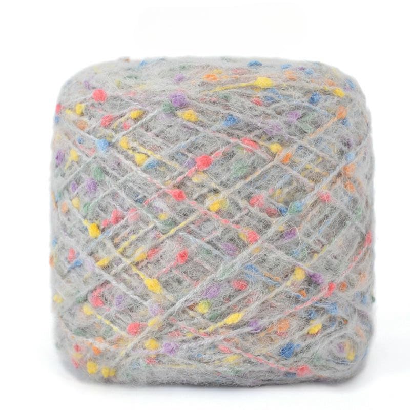 Hilo de mohair de colores en packs de 4 a 8 piezas de 100g para tejer prendas a mano