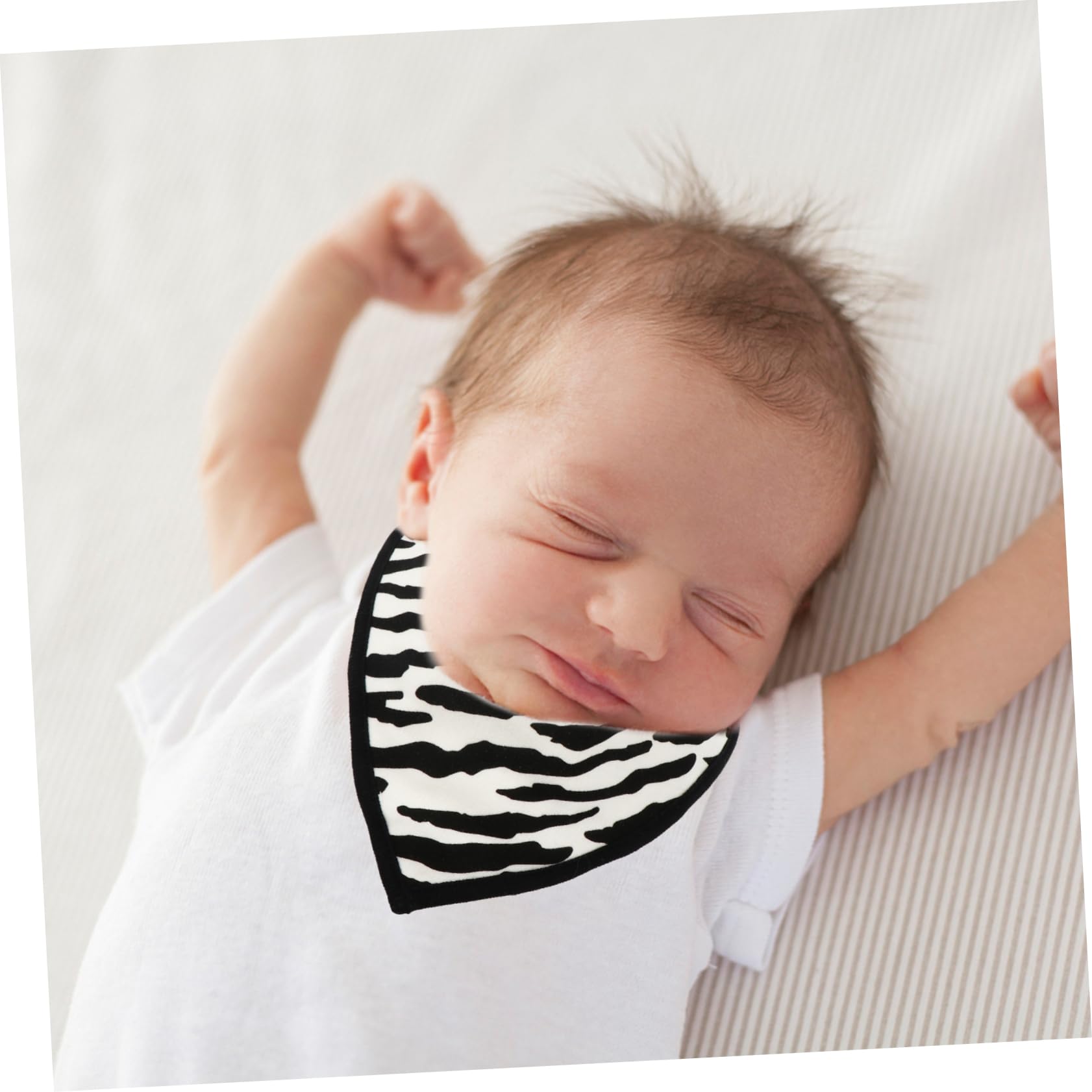 ifundom 9piezas Baberos De Bandana Para Bebés De Algodón y Absorbente Ajustables Estampados Para Recién Nacidos y