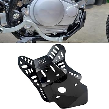 Compatible for Honda XR150 XR150L Steel Engine Frame Protector Skid Plate Black