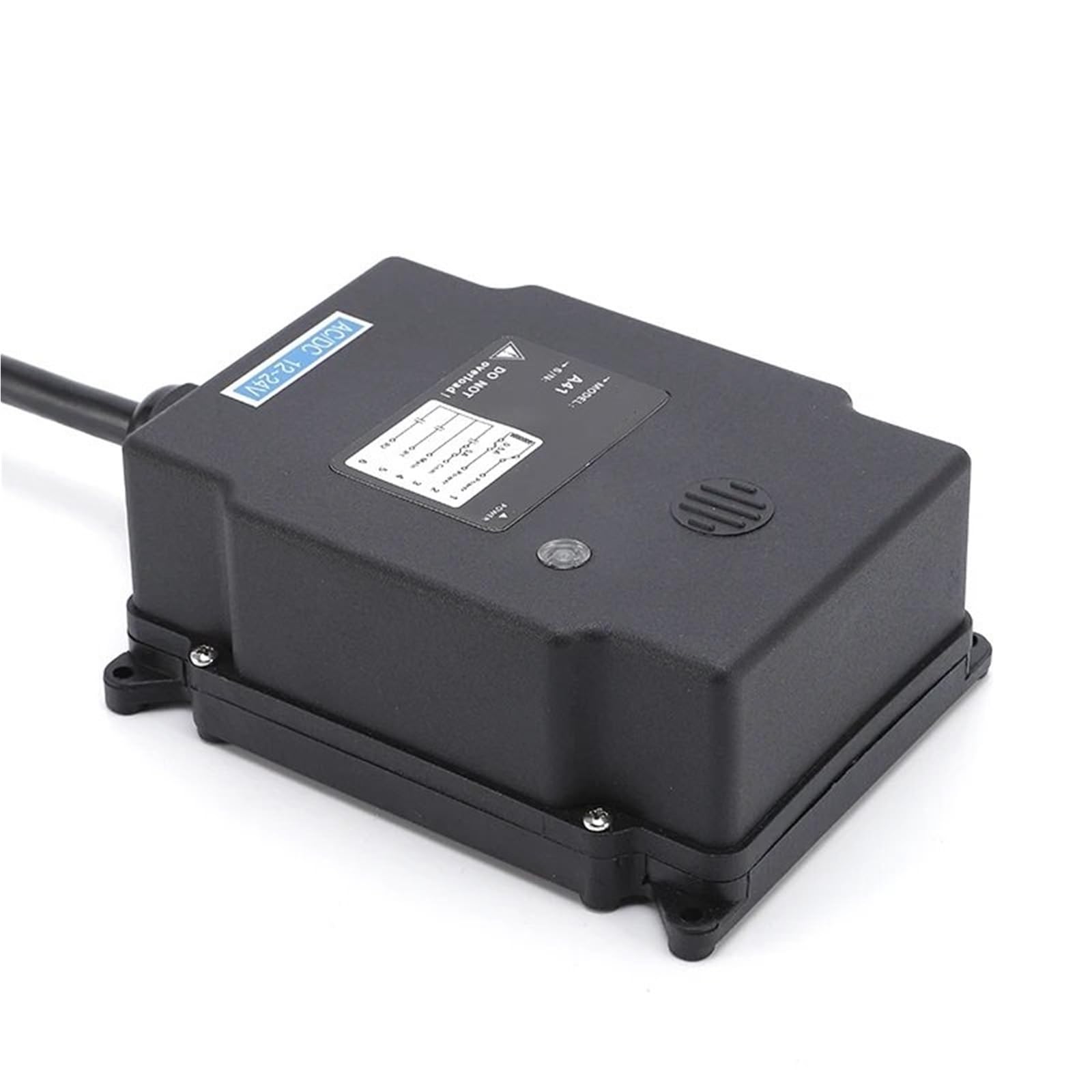 Radio Industrielle À 2 Boutons, Vitesse Unique, Pour Porte De Voiture, Grue, Télécommande, Interrupteur, Commande Treuil Bras Cadre Durable de Levage Treuils électriques(B1)