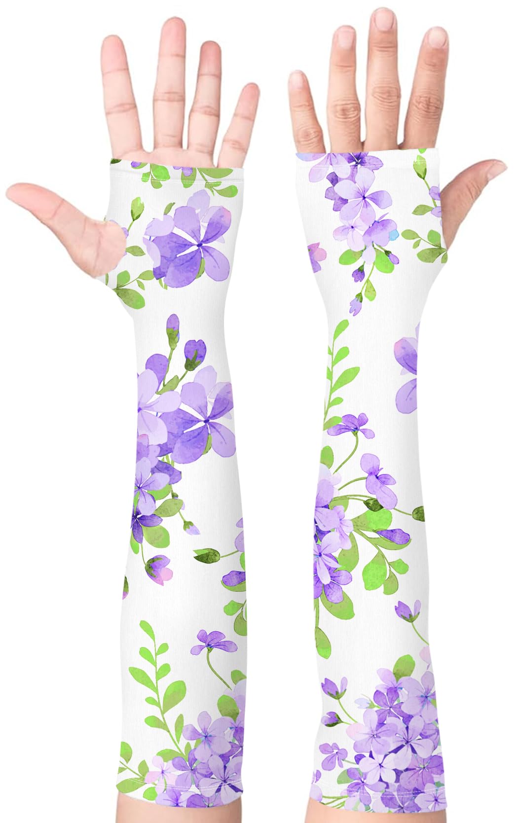 Gardening Sleeves for Women UV Sun Protection with Thumb Hole Anti-Scratch