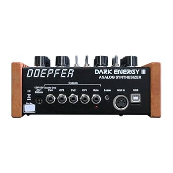 DOEPFER DARK ENERGY アナログシンセサイザー　おまけ付き Doepfer Releases Dark Energy III Monophonic Analog Desktop
