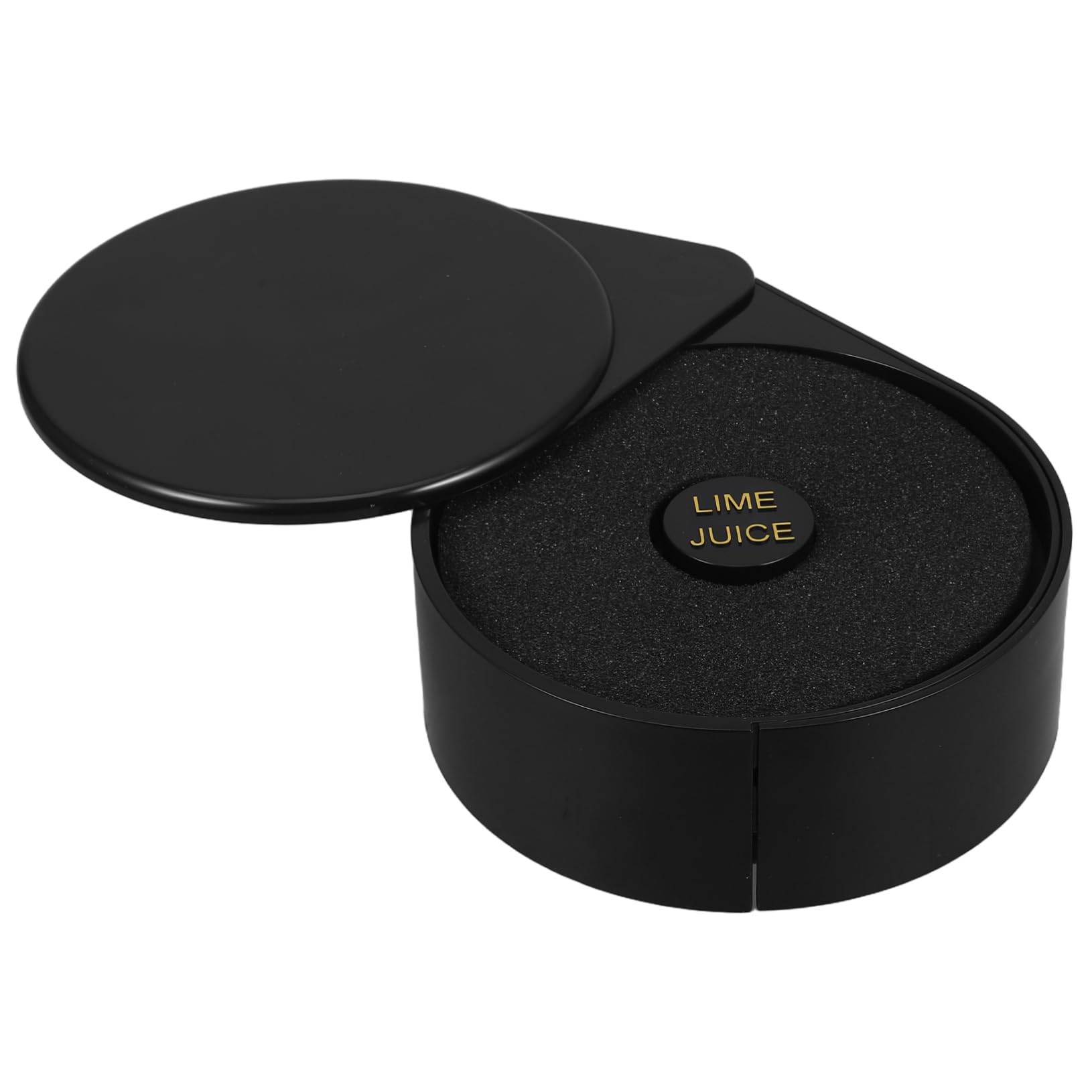 Healifty 3-tier Plastic Salt Rimmer Box Essential Bar Sugar Rimmer for Cocktails Home Commercial Use