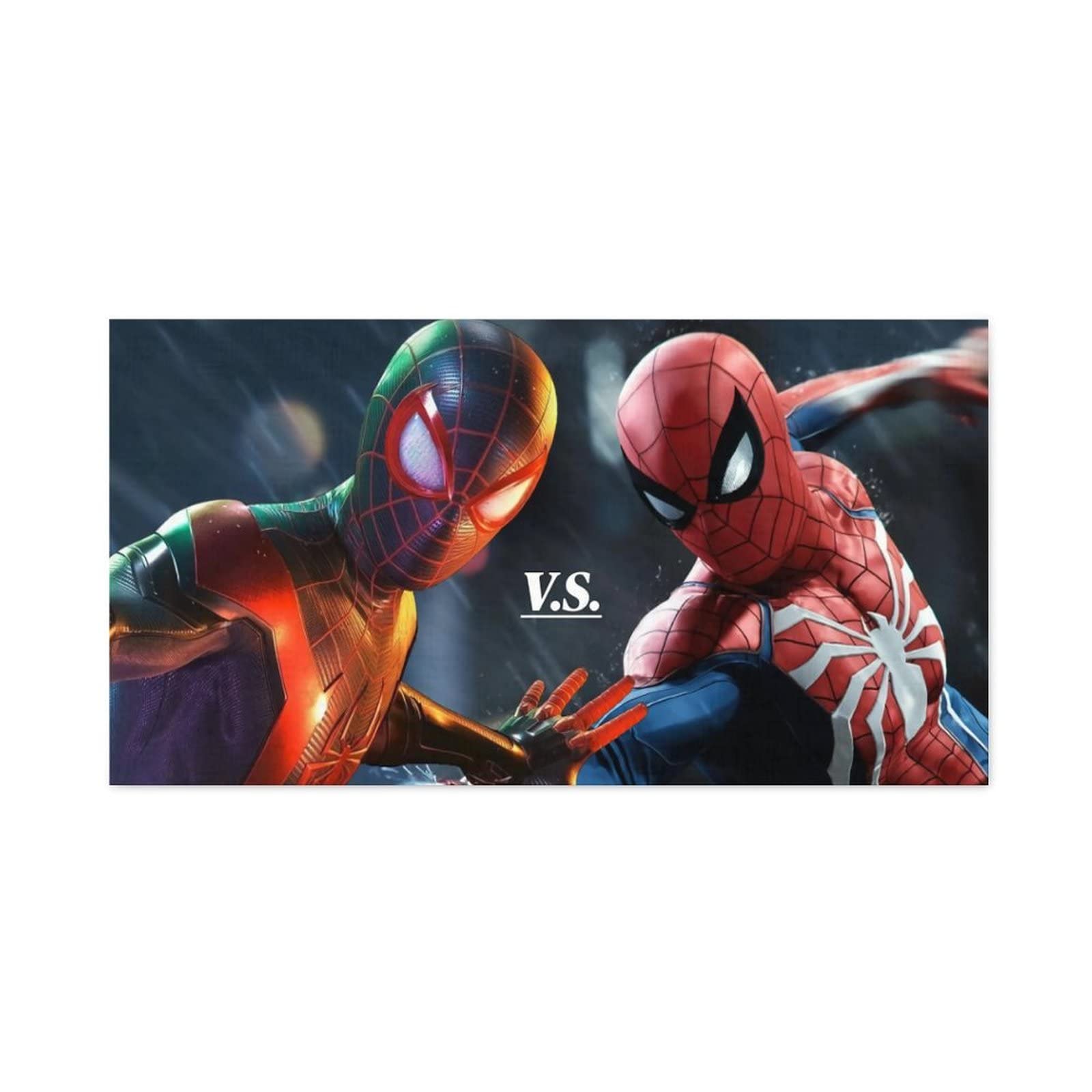 Amazon.co.jp: スパイダーマン アイアンマン キャンバス絵画