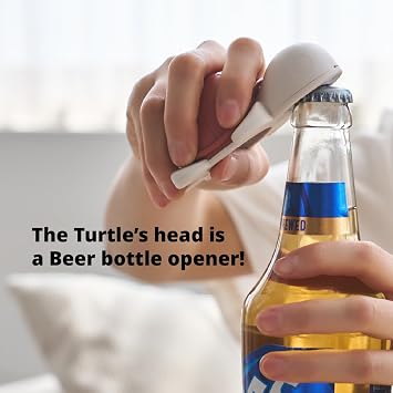 Turtle 3in1 Multi Bottle Opener Magnet Type (Mango Green)