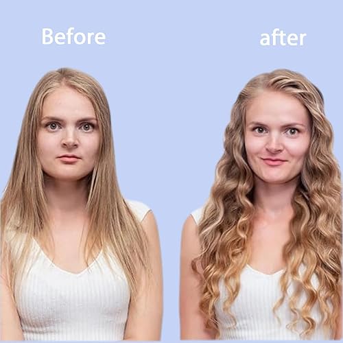 Miniatura 9 de KUSNCA Plancha plana profesional de titanio, alisador de pelo y rizador 2 en 1, alisado de iones negativos, paquete de viaje de doble voltaje,