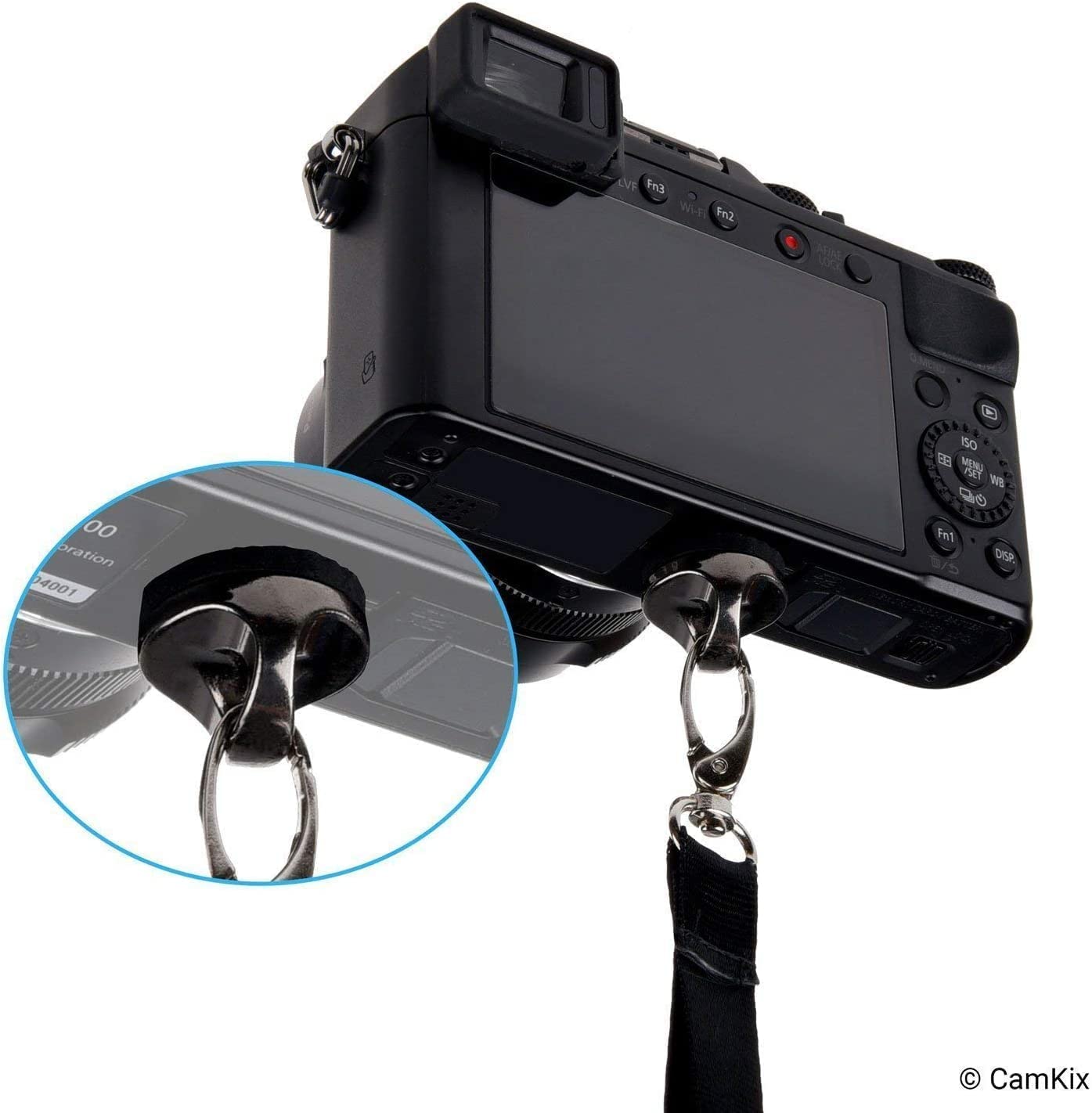 Tracolla Per Fotocamera Reflex Con Sgancio Rapido - Regolabile, Tasche E Sicurezza, Portata 10 Kg - Foto 4