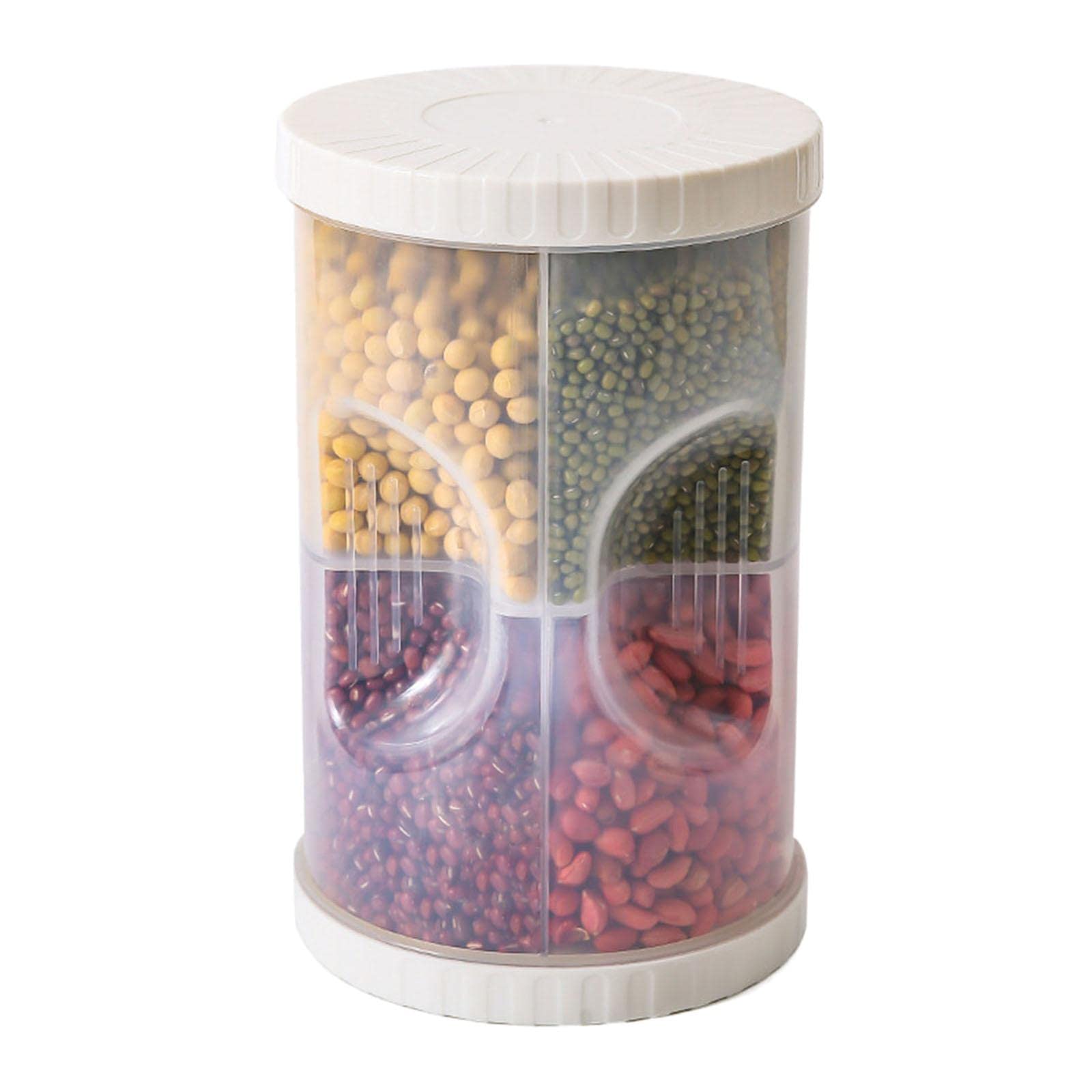 MERISHOPP Multipurpose Storage Containers Dustproof Sealed for Cabinets Pantry White-picture-19