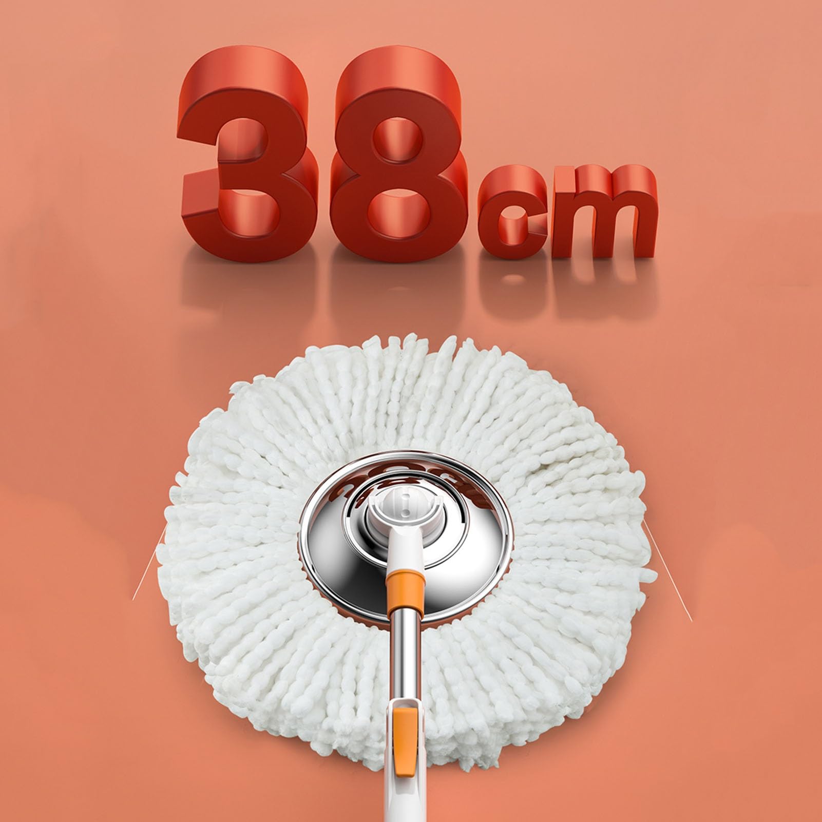 Mopp- Und Eimer-Set Mit Auswringer, Kunststoff-Moppeimer for Nass- Und Trockengebrauch, Bequemer, Langlebiger Ausgießgriff, 10 L (2,19 Gallonen), Geeignet for Den Innen- Und Außenbereich