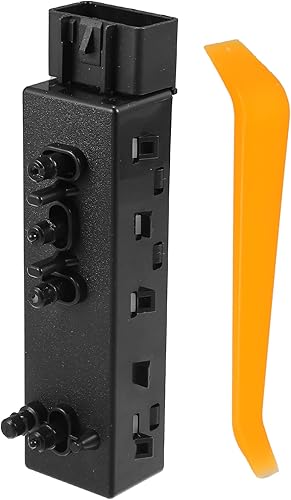 X AUTOHAUX Control de interruptor de asiento eléctrico de 8 vías delantero izquierdo para GMC Sierra 1500 para Chevy Silverado 1500 07-13 para
