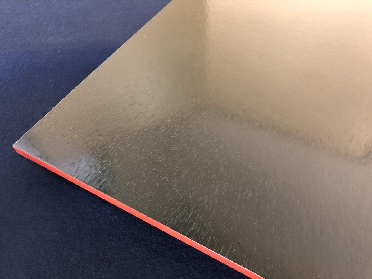 Amazon.co.jp: 茶道具柿合せ塗青漆爪紅炉用長板敷板（240315A6