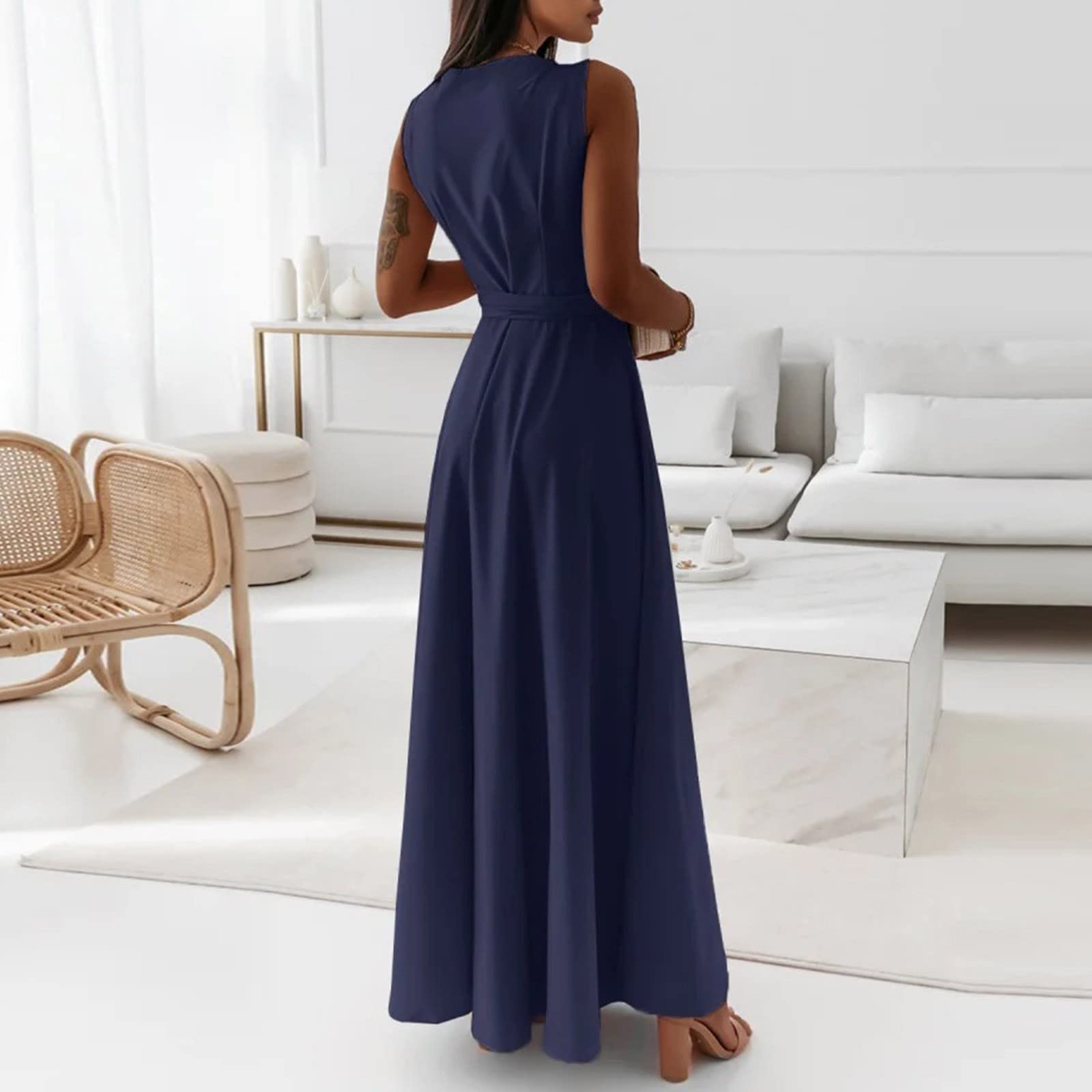 Abiti Donna Cerimonia Vintage Eleganti Cerimonia Abito da Donna Ballo Abiti Damigella d'Onore alla Moda Lunghi Classico Vestito da Sera Cocktail Party da Sera Abito Donna Lungo