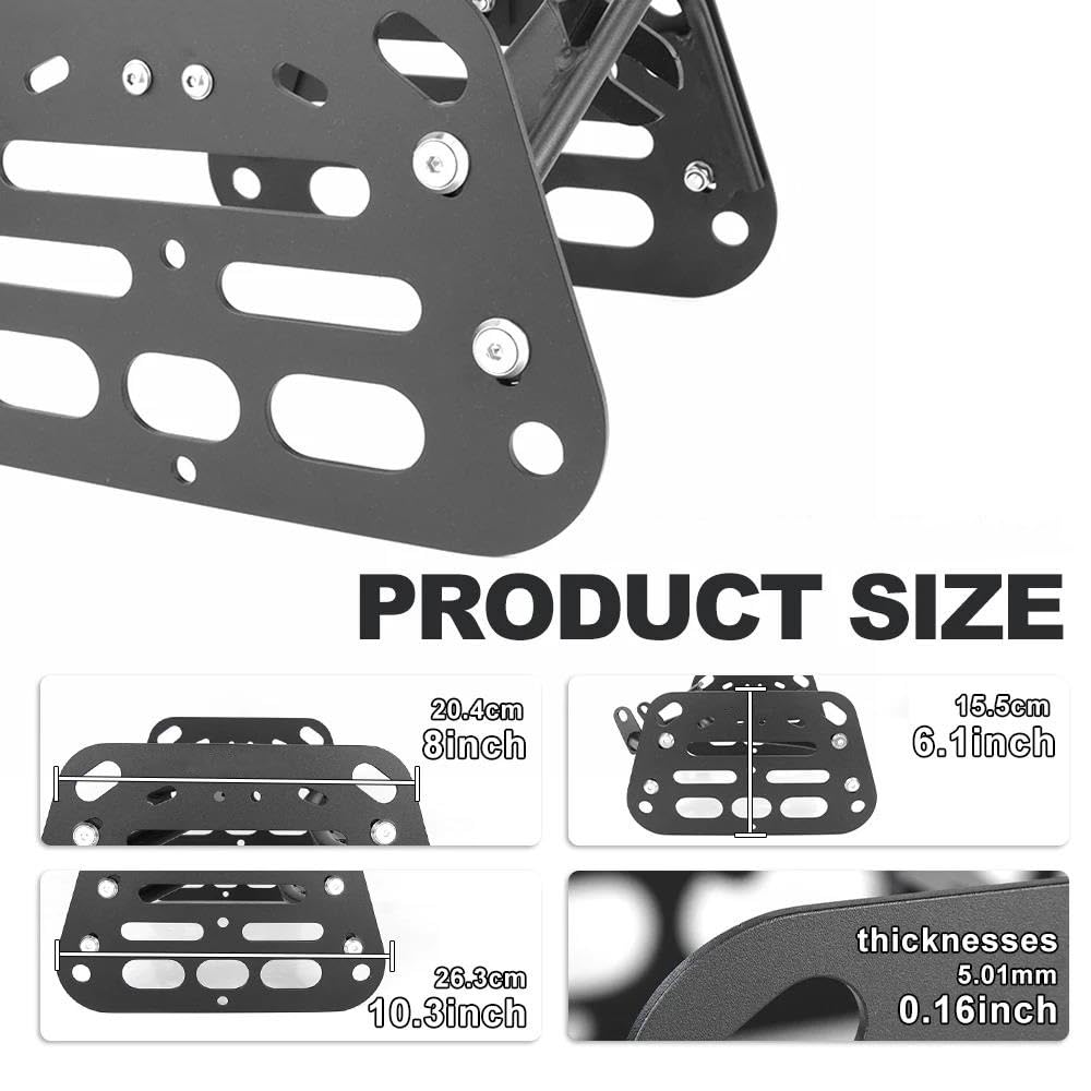 Portaequipajes Cajas Moto para Triumph Tiger 900 Rally GT Pro 2020-2025 Soporte De Alforja Motocicleta Montaje Lateral Portaequipajes