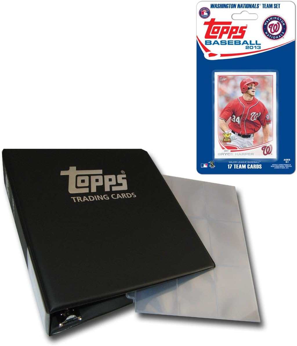 MLB Washington Nationals Collector Trading Card Set