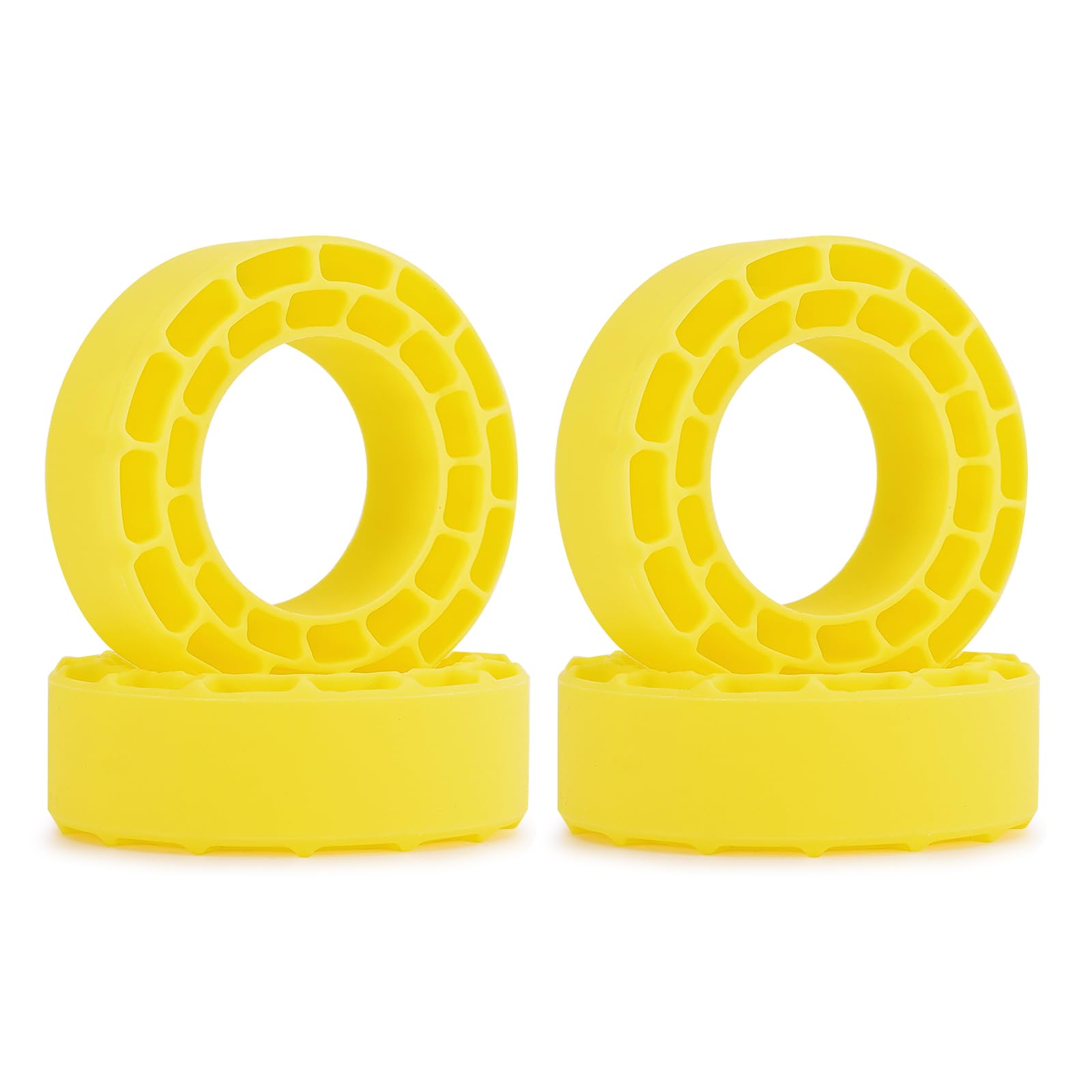 INJORA 4 sztuki silikonowych wkładek gumowych do opon 52 mm 1,0" (1045)