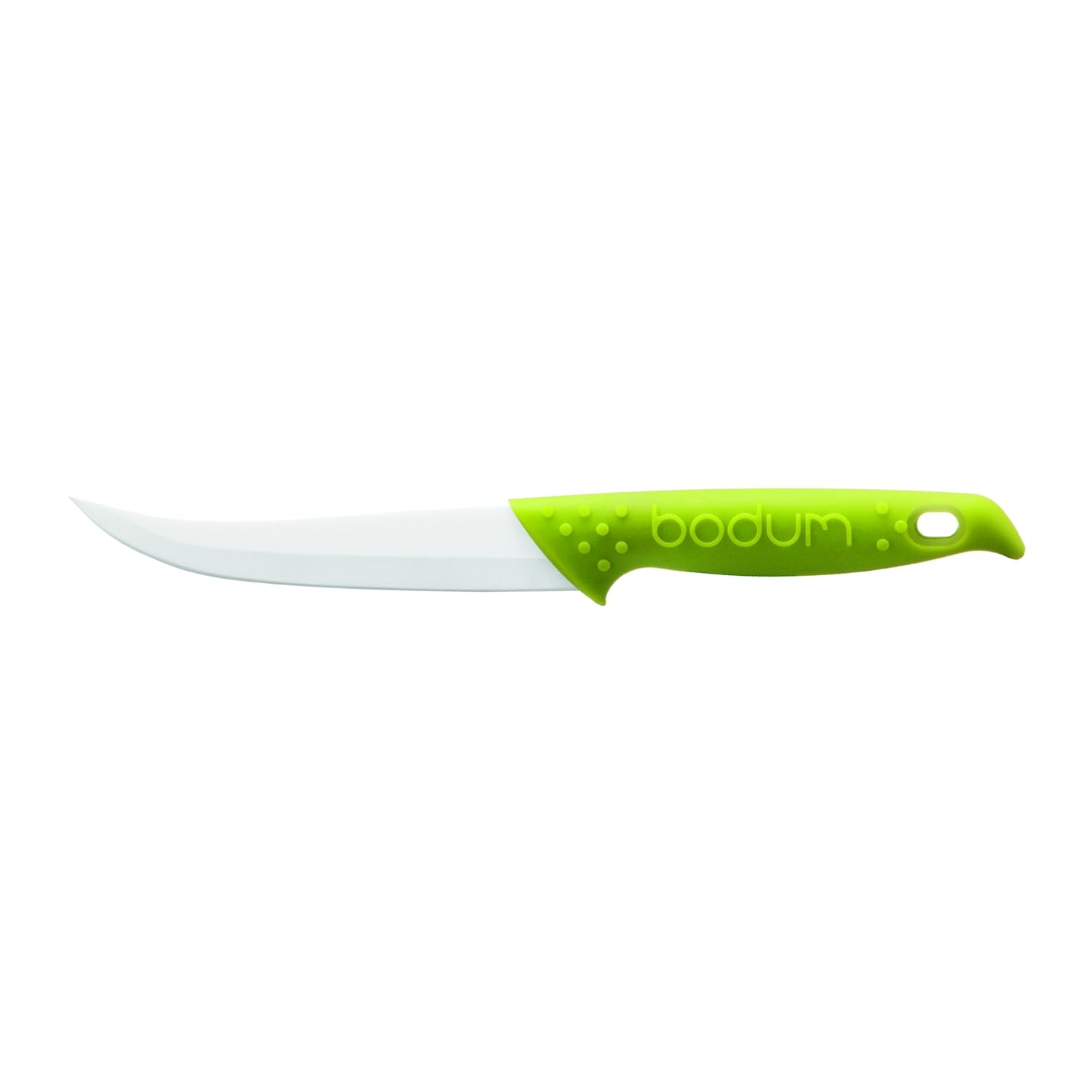 Buy Bodum Bistro Ceramic 12 cm, 41/2Inch Tomato Knife, Green Online