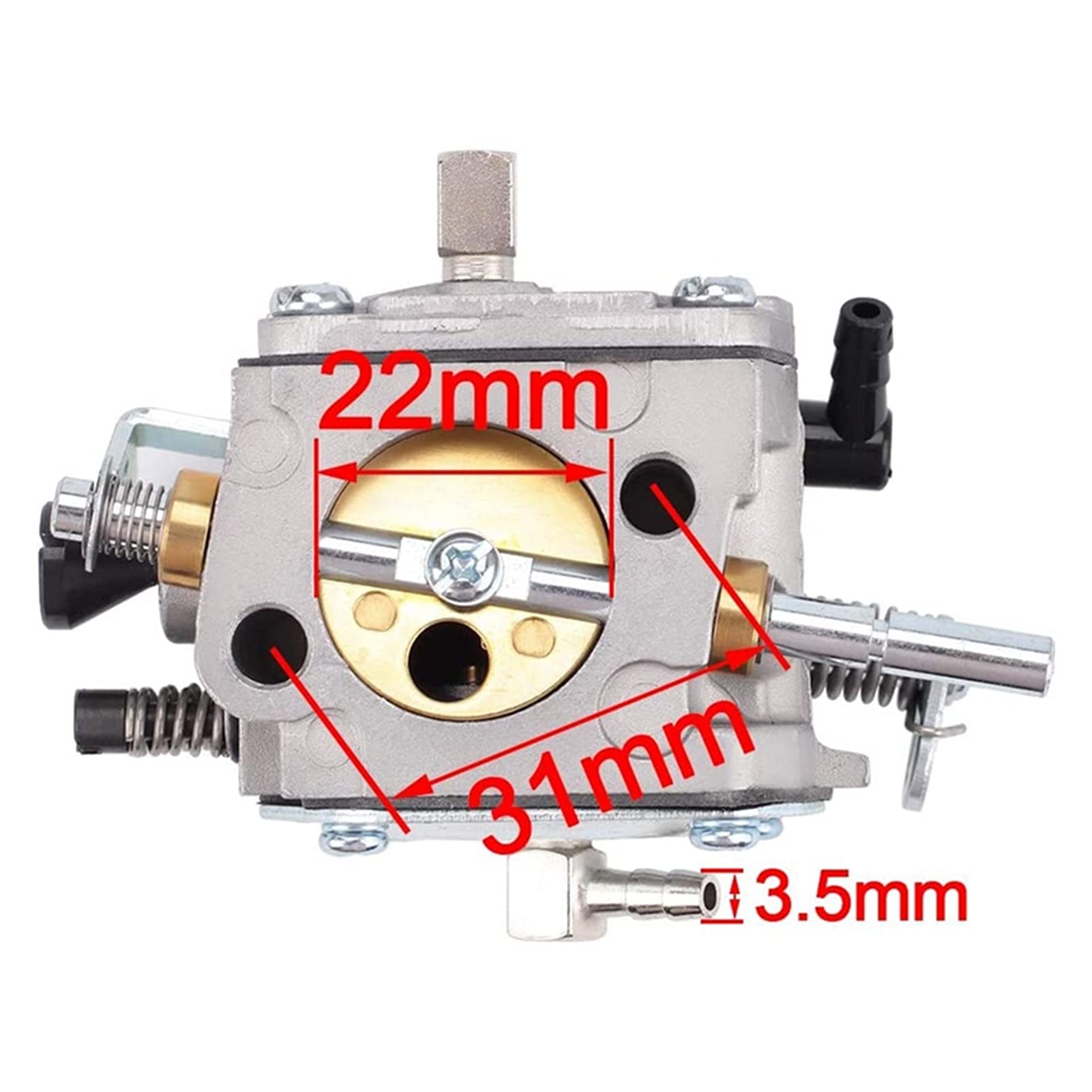 #US Replace Part Engine Motor Carburetor Carb Parts for MotoTec Cali 40cc Mini for MOTO Pocket Bike (nvduq2803-16743)