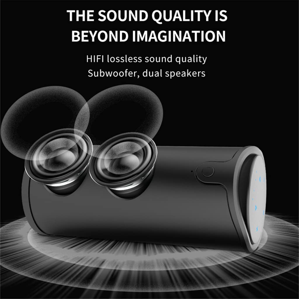 Bezprzewodowy głośnik Zewnętrzny kolumna HiFi Stereo Subwoofer Music Box Przenośny głośnik High-Power Obsługa karty TF