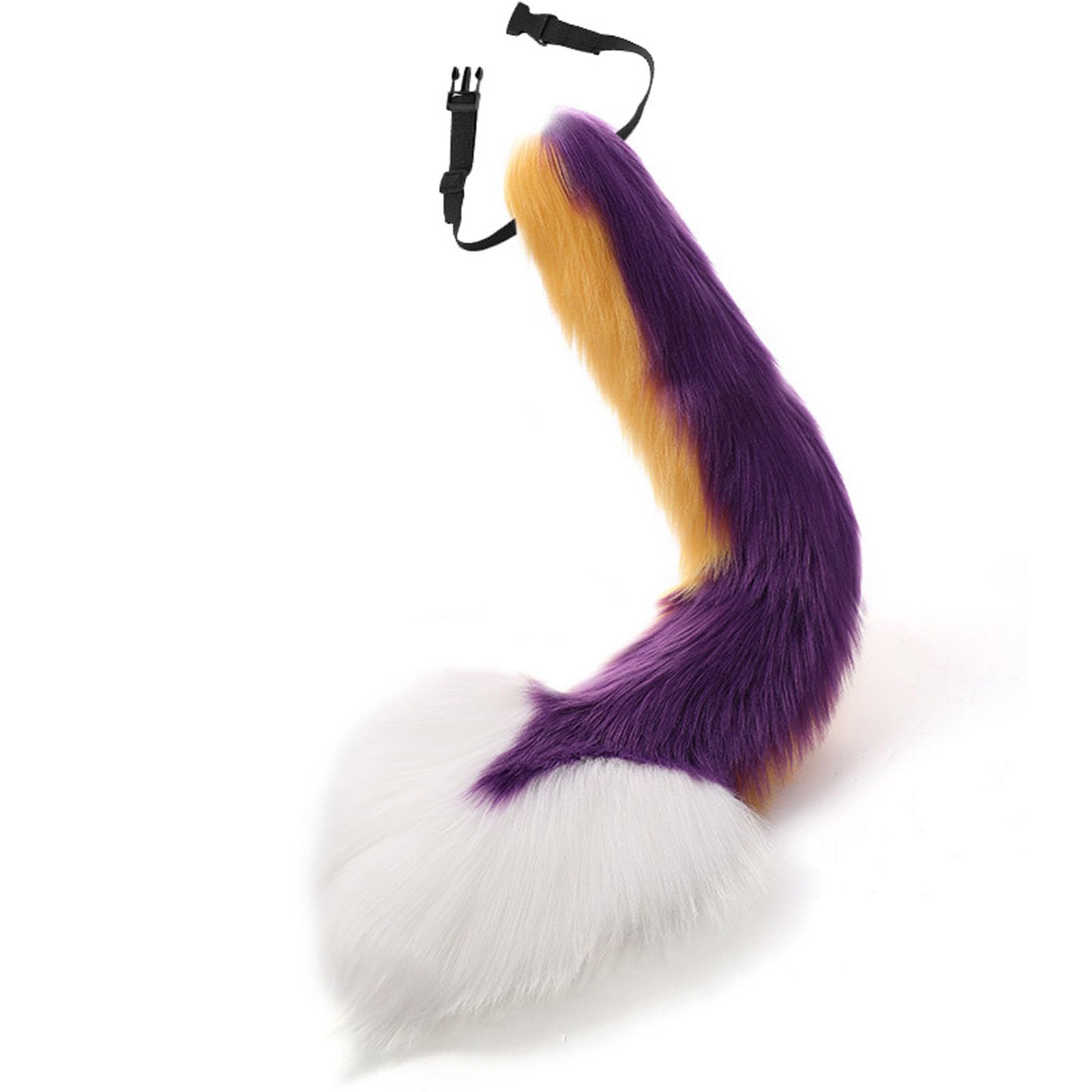 Dragon Tail Soft Prop Anime Costume Christmas Fancy Dress Soft Plush Animal Tail, B