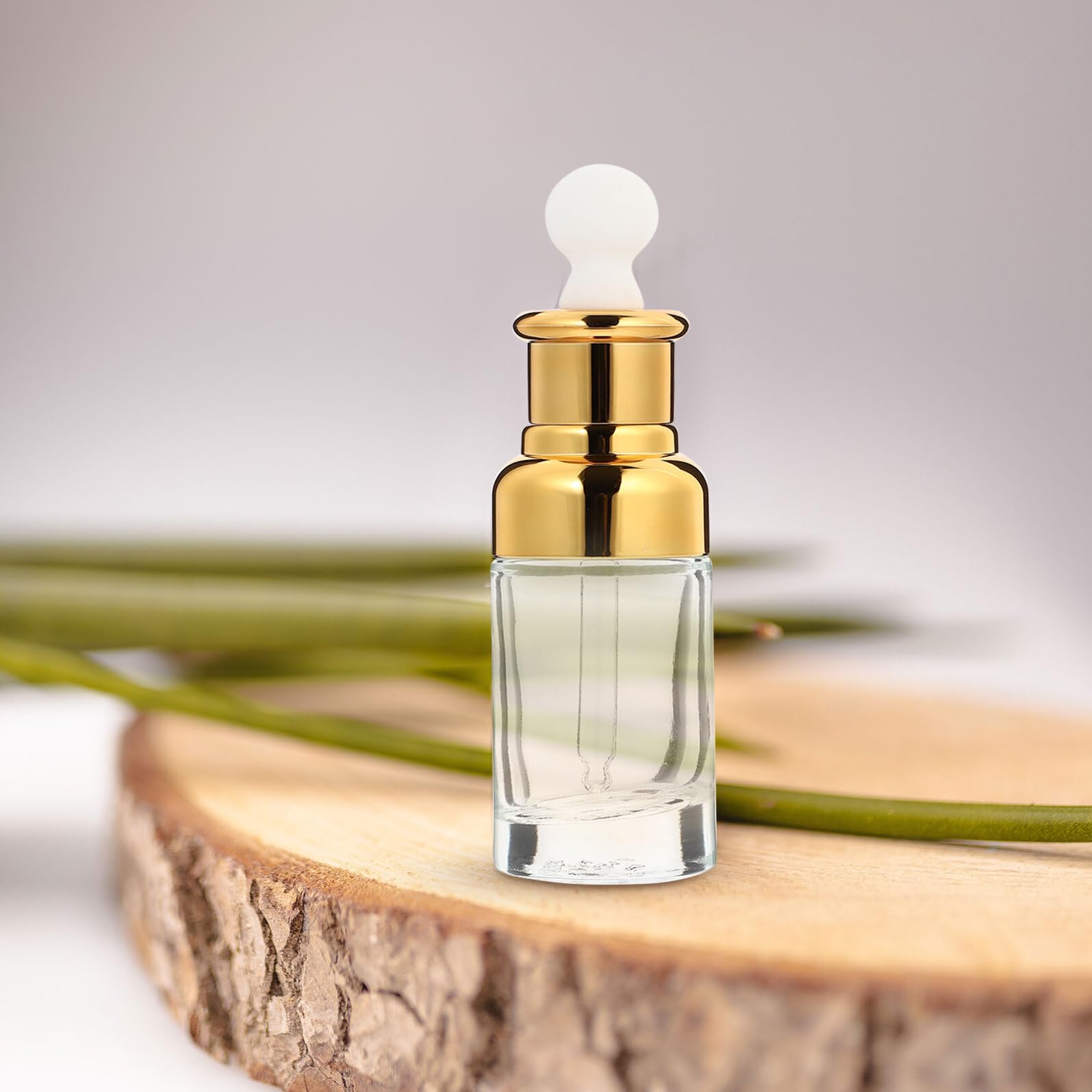 10 Stück Transparente Glasflaschen für Ätherische Öle Langlebige Nachfüllbehälter mit Dichtem Verschluss für Aromatherapie Parfüm Kosmetik und Reisen