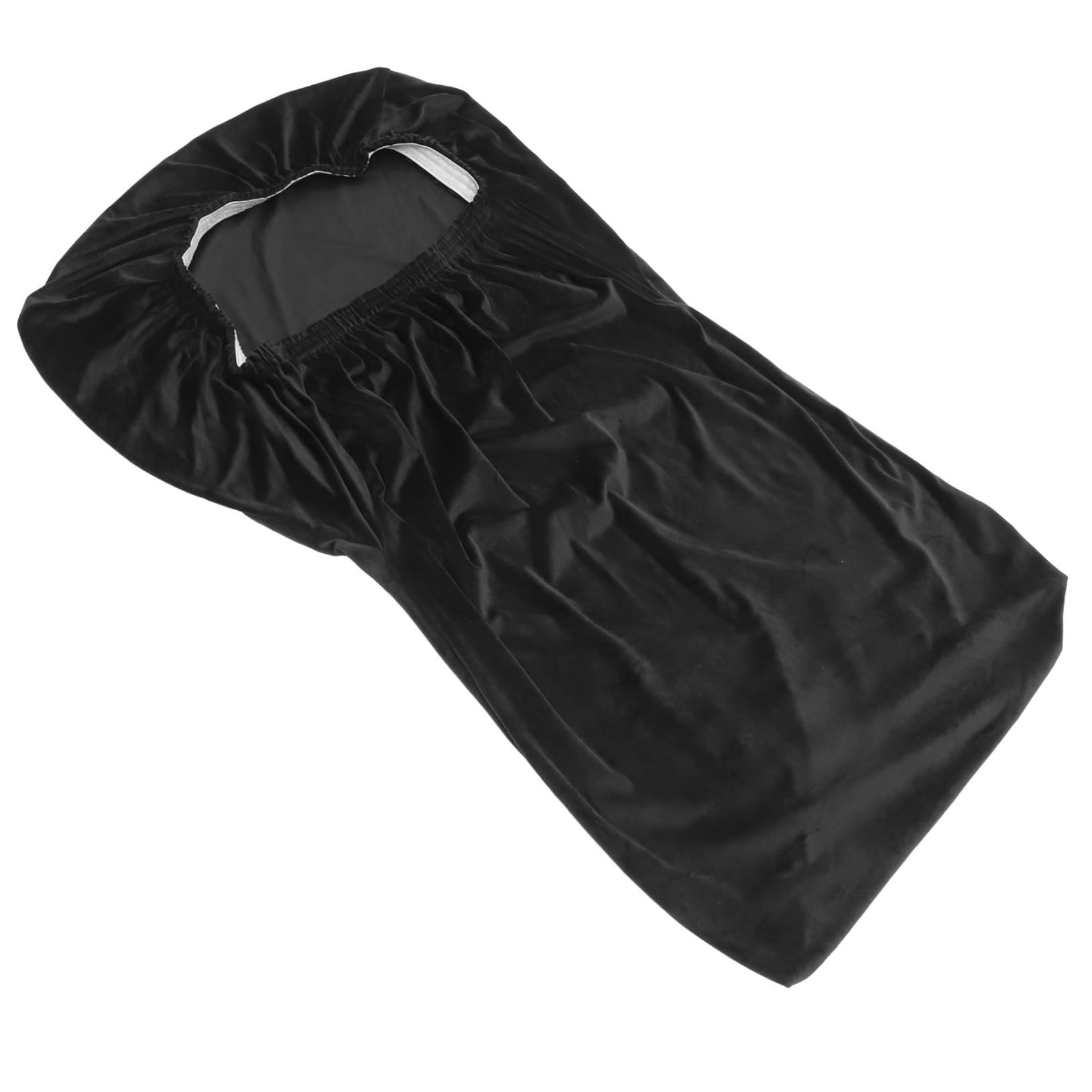 Funda para silla de terciopelo lavable que protege muebles sin brazos