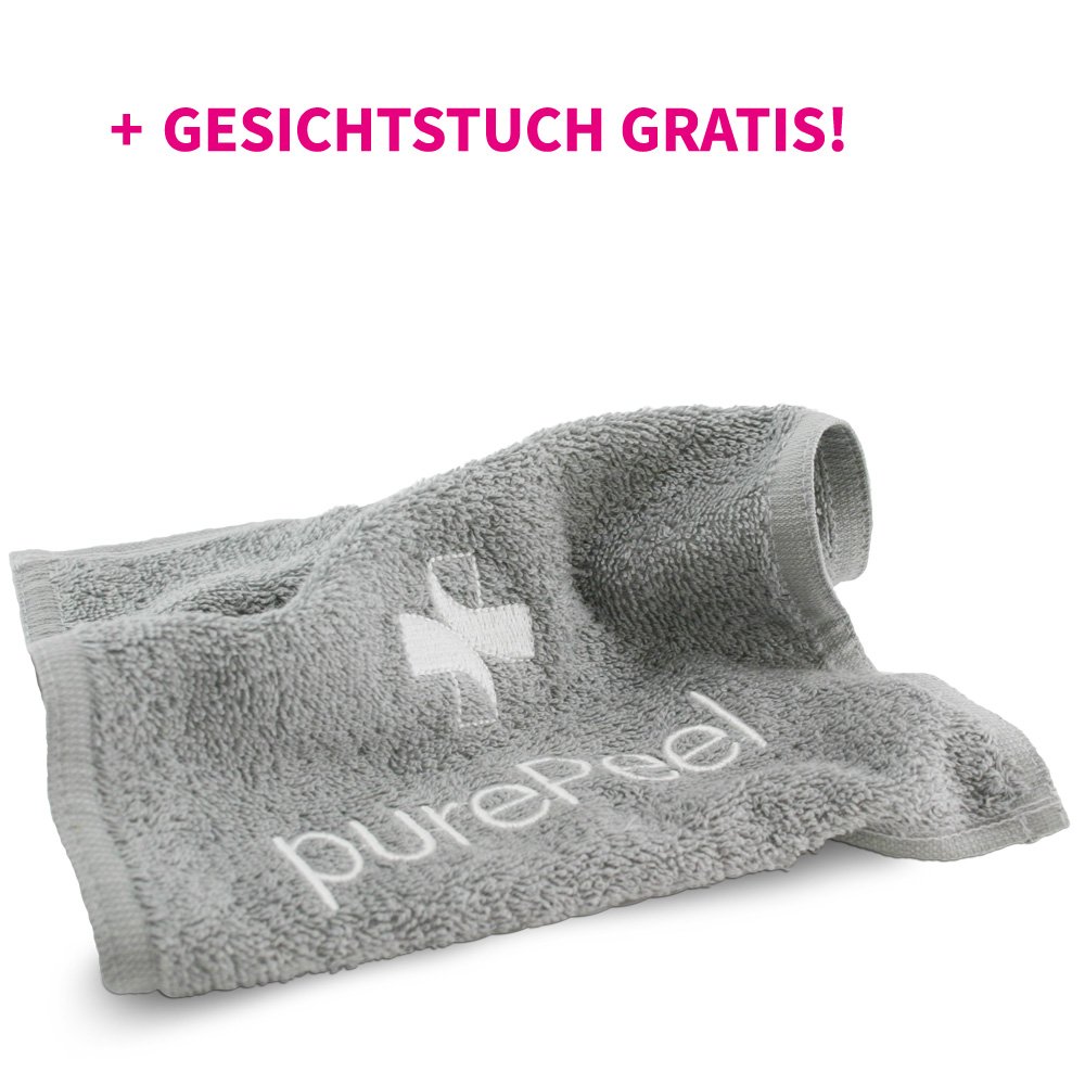 AHA-Fruchtsäure-Peeling/All Inclusive Box/Gesichtsreinigung, Gesichtspeeling, Gesichtspflege bei einem fahlen Teint, Unreinheiten, Pickeln & Fältchen/Peeling-Set